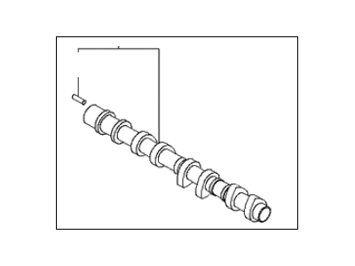 CAMSHAFT ASSY-EXHAUST RH كيا 2000