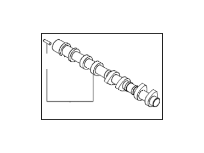CAMSHAFT ASSY-EXHAUST LH كيا 2000