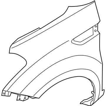 PANEL-FENDER LH كيا 2000