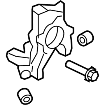 CARRIER ASSY-RR AXLE LH كيا 2000