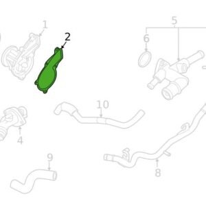 وجه طرمبة ماء كيا سيراتو 2018-2023