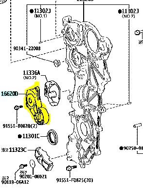 شداد سير مكينة تويوتا كامري 2018-2024