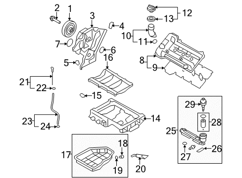 قطعة غيار جنسيس رقم 215203C651 – أصلي