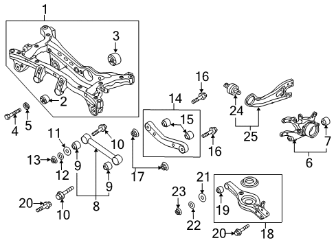 قطعة غيار توسان رقم 527102S100 – أصلي