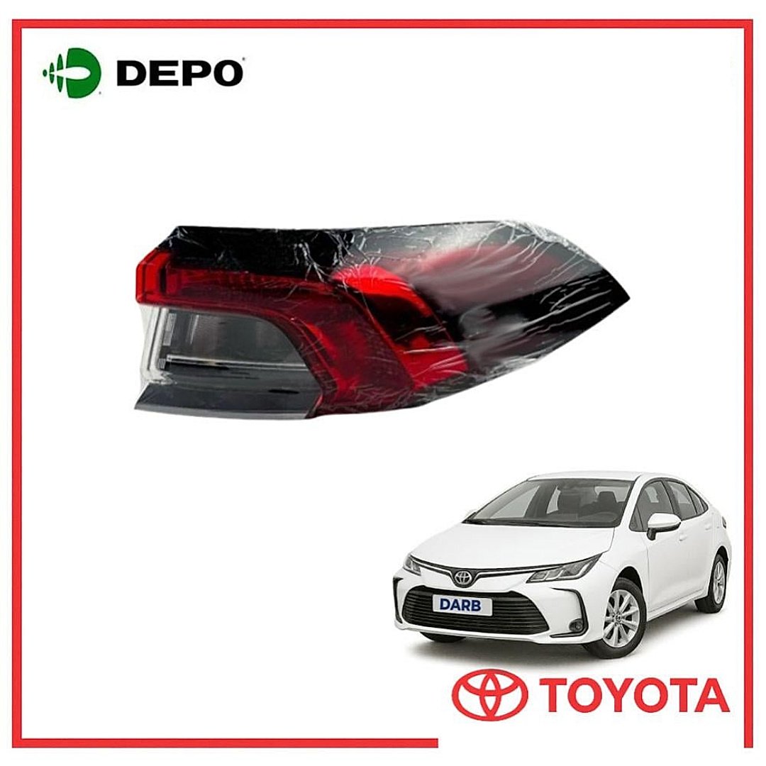 اسطب ركن خلفي يمين كورولا 2019 ديبو Depo