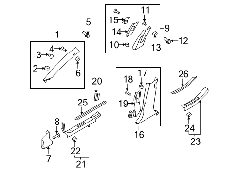 قطعة غيار جنسيس رقم 858203M000TX – أصلي