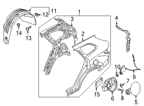 قطعة غيار سنتافي رقم 86821B8500 – أصلي