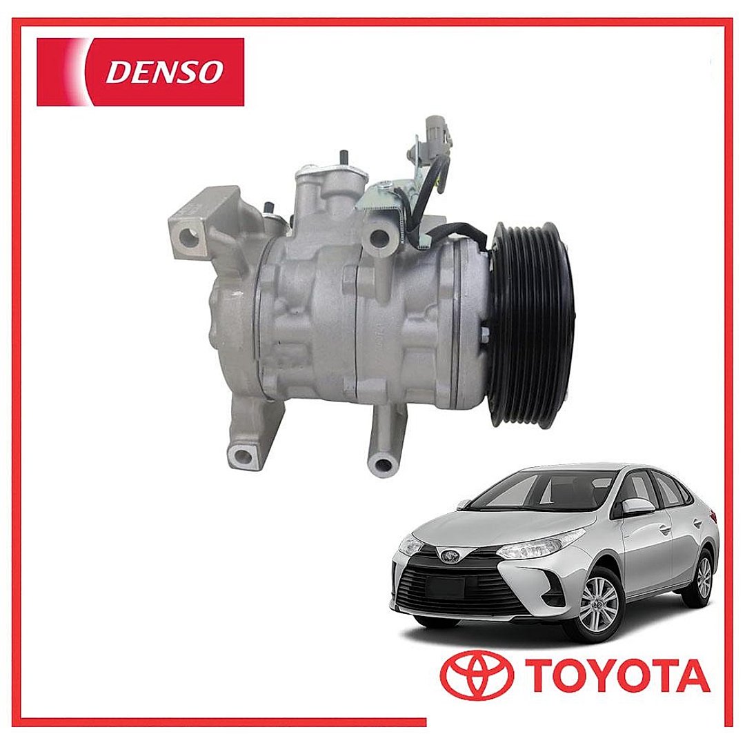كمبروسر يارس 2017 دنسو DENSO