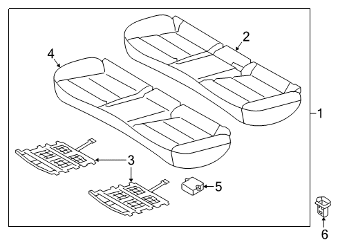 قطعة غيار النترا رقم 89100F2100XFL – أصلي