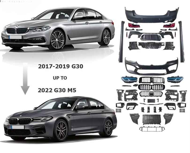 طقم بي إم دبليو G30 to G30 LCI M5 تطوير هيكل – بديل